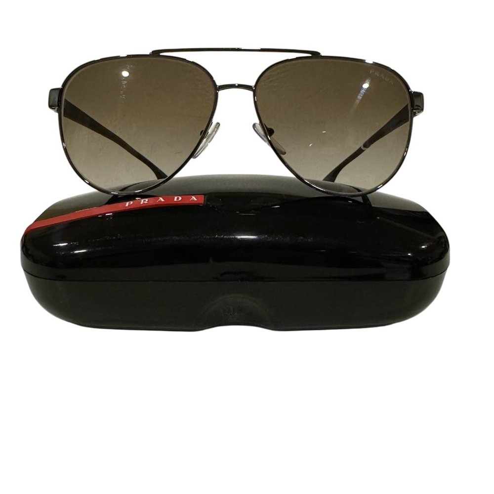 NEW 🔥 PRADA Sunglasses PS 54TS Lifestyle Linea Rossa NEW with Prada Case UNISEX